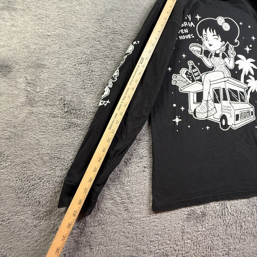 Cybercity Taqueria Graphic Tee Anime Shirt Future Fantasy Delight M Slim - Picture 4 of 6